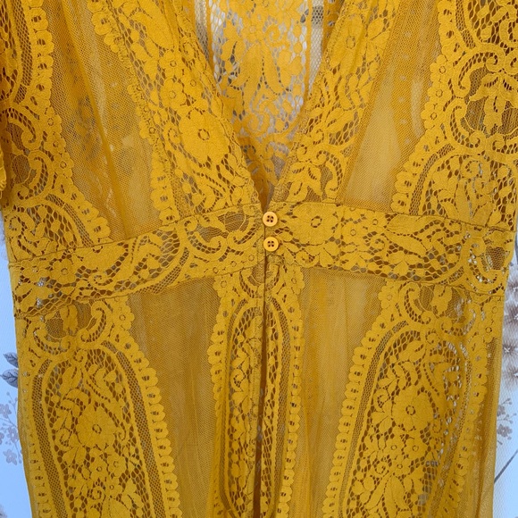 🌼SALE🌼 Cruel Denim Lace Kimono Duster - Picture 6 of 12